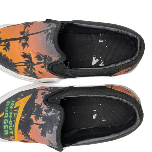 In-N-Out Burger Canvas Casual Shoe Straye M9 W10.5 - Picture 9 of 11